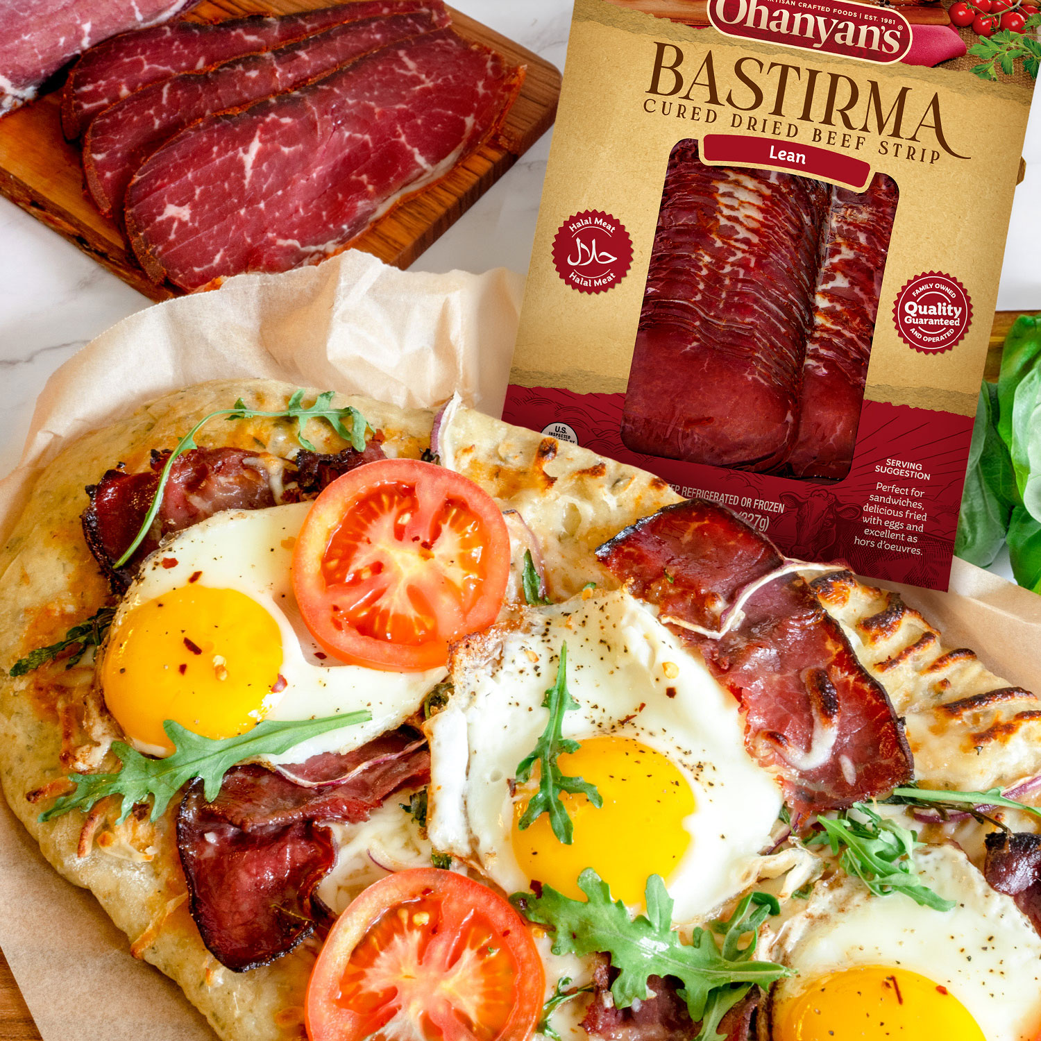 Bastirma Pizza