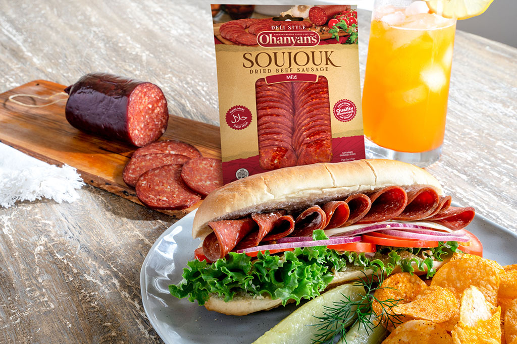 Ohanyan's Soujouk Sandwich Recipe Photography