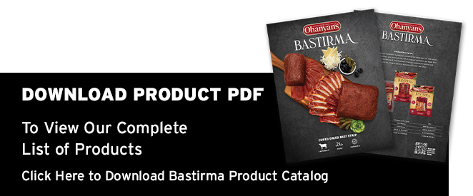 Ohanyan's Product PDF for Bastirma Products